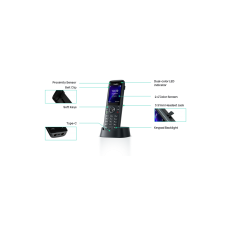 Yealink AX83H Wi-Fi Handset - SOLUTION HANDSET 
